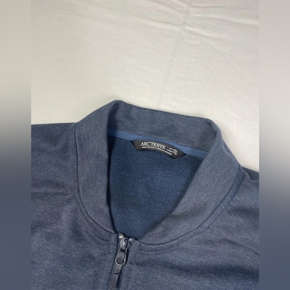 Arcteryx Dallen Fleece Full Zip Jacket Blue Men’s Sz 2XL - Picture 3 of 10